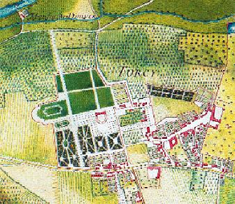 Plan du Chteau de Torcy-en-Brie en 1770